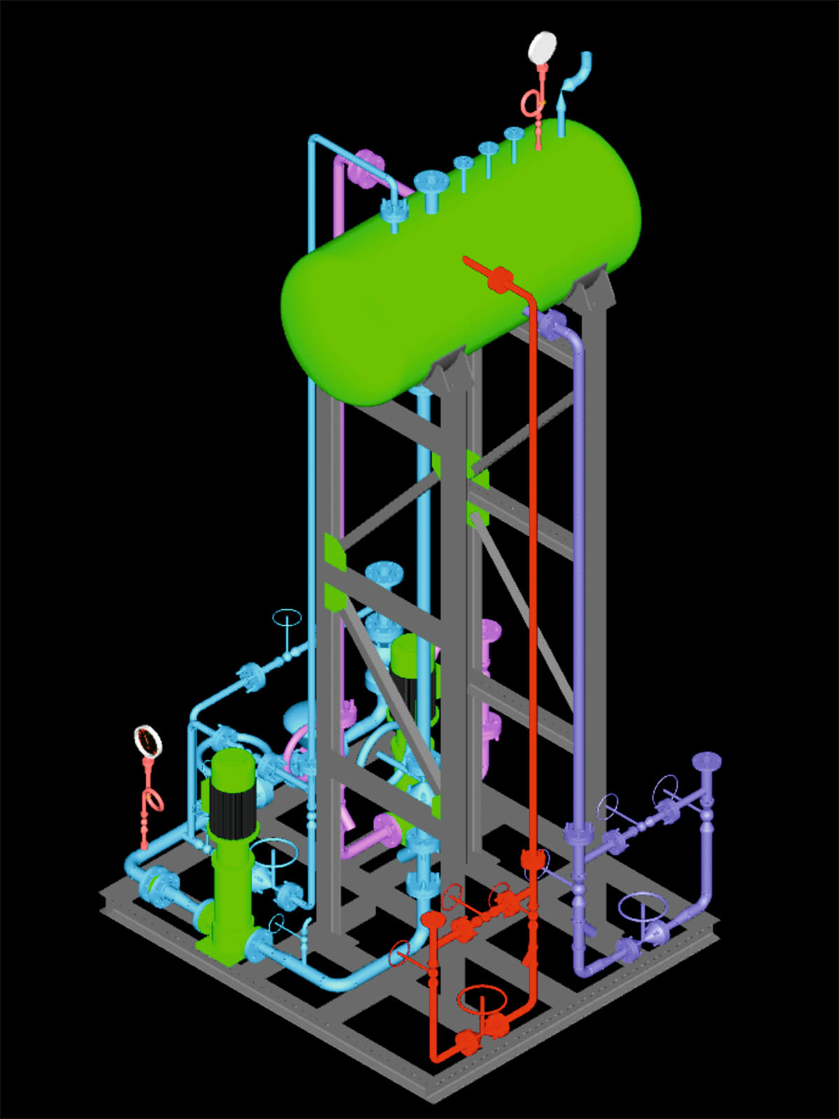 High Pressure Condensate Recovery System HPCRS